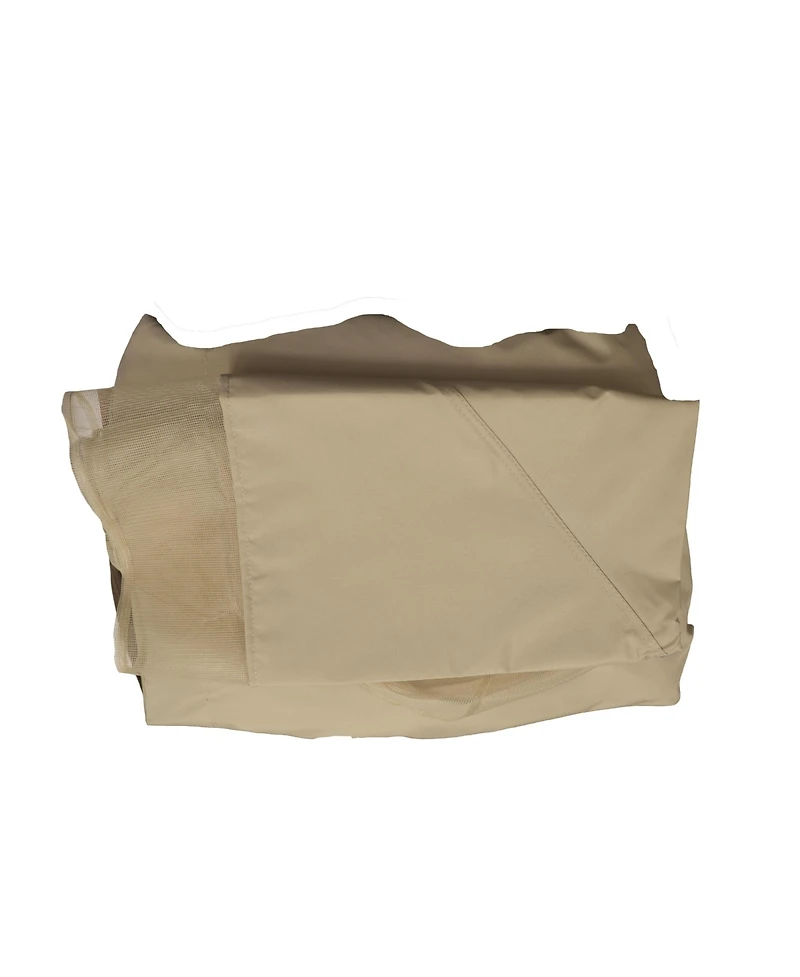 Flynama Replacement Canopy Top for Lowe's Allen Roth Heavy Duty Gazebo Roof Gazebo Top with Air Vent 10X12 Gazebo CoverReplacement Top Only (beige)