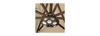Mondawe 36-led Self-Adjusting Clamp Umbrella Light
