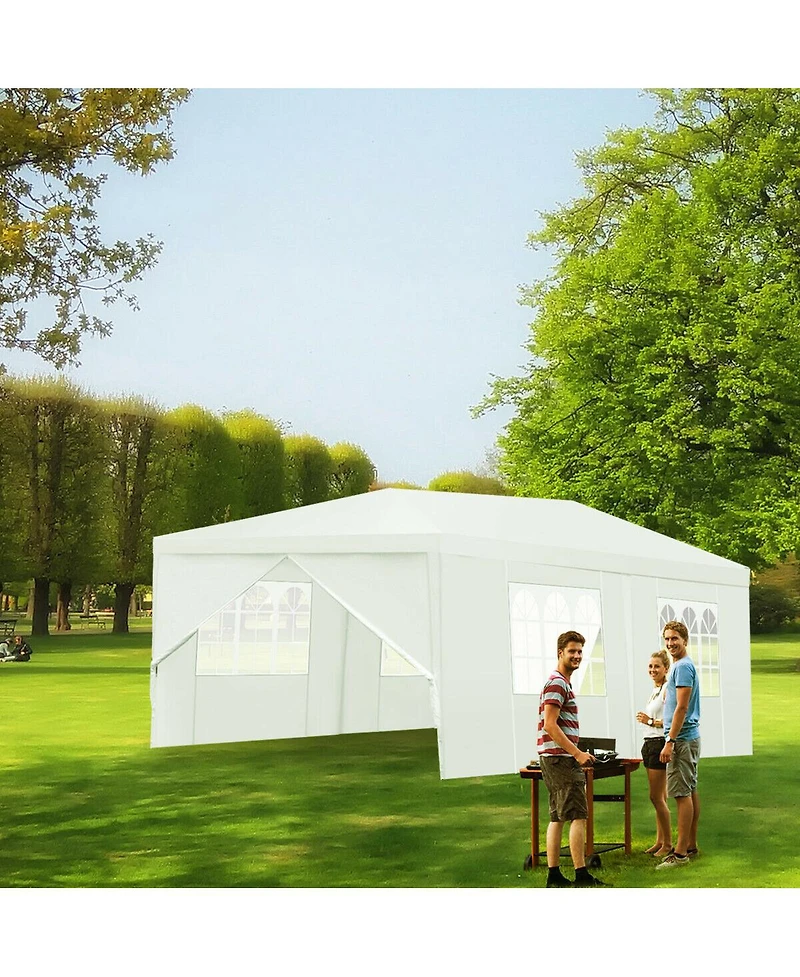 Costway 10'x20'Canopy Pavilion Cater Events Outdoor Party Tent