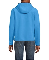 Lands' End Men's Anyweather Fleece Hooded Full Zip Jacket
