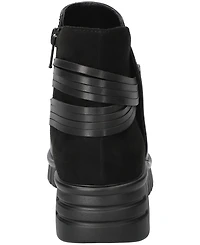 Bella Vita Women's Sueann Round Toe Ankle Booties