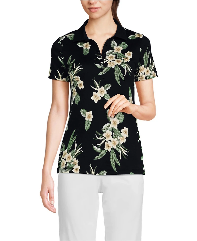 Lands' End Women's Supima Cotton Polo Shirt