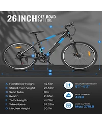 350W 26" Ebike for Adults