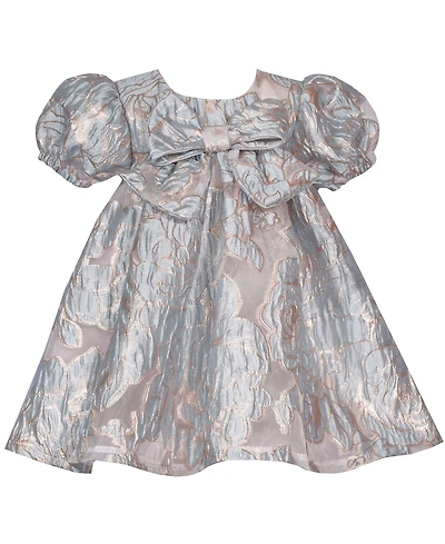 Bonnie Baby Girls Floral Trapeze Party Dress