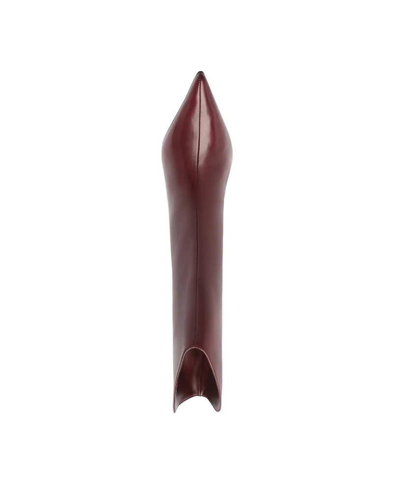 Schutz Women's Maryann Curve Pointy Toe Booties