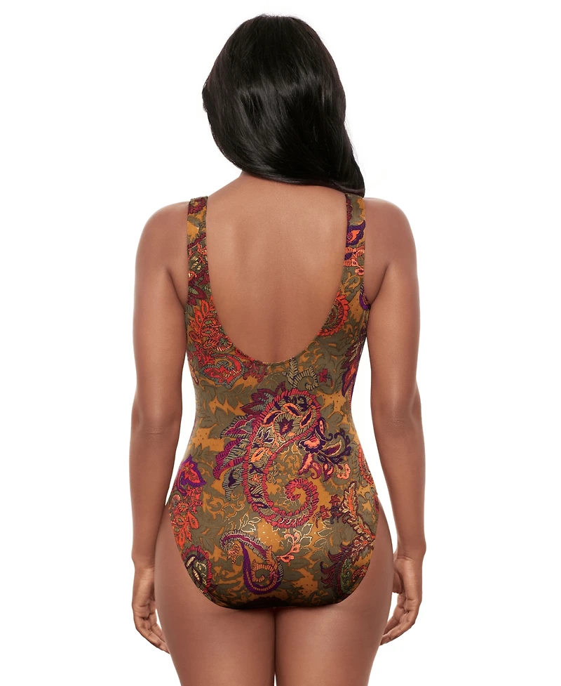 Miraclesuit Women's Perissa Revele Tummy-Control Underwired One-Piece Swimsuit