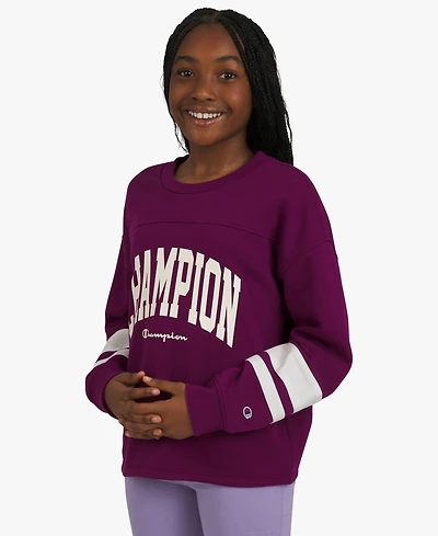 Champion Big Girls Cotton-Blend Flared Leggings