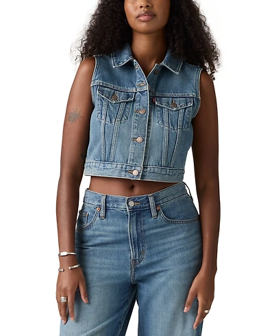 Levi's Women's Denim Trucker Vest