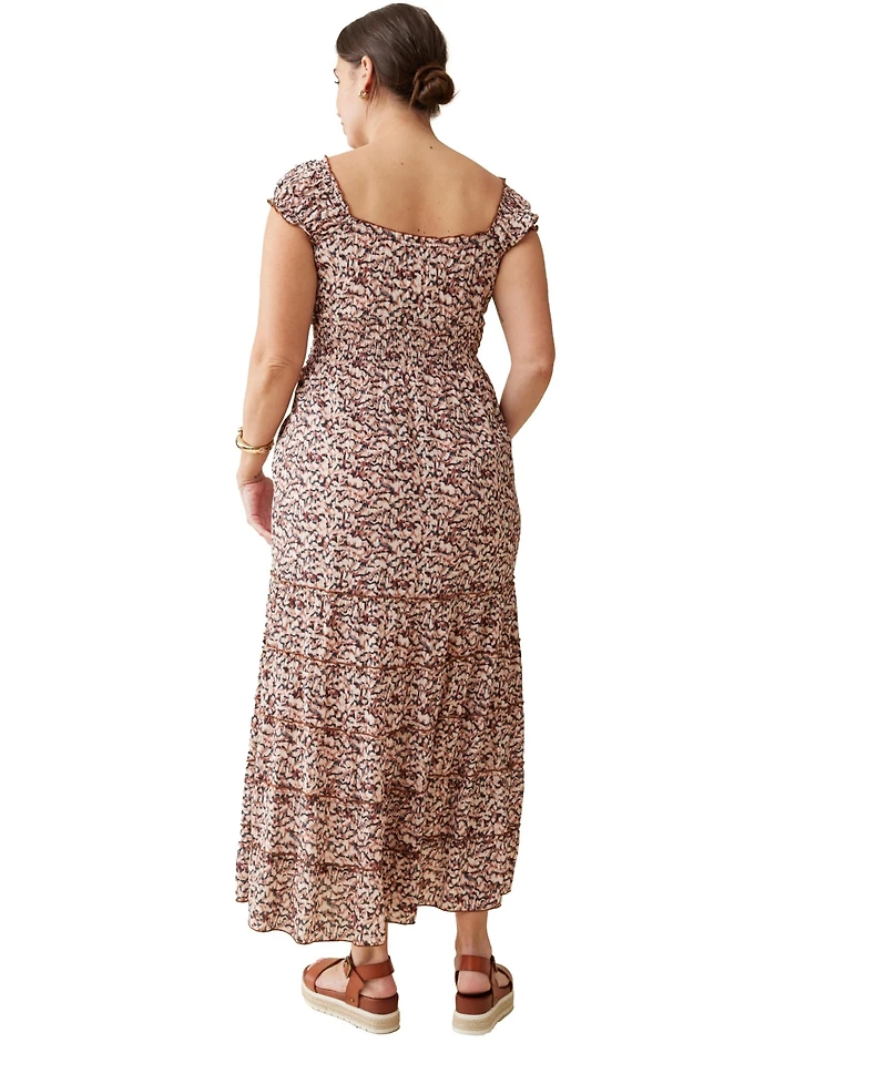 Ingrid + Isabel Maternity Daydream Midi Dress