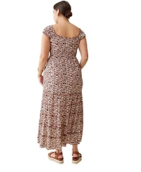 Ingrid + Isabel Maternity Daydream Midi Dress