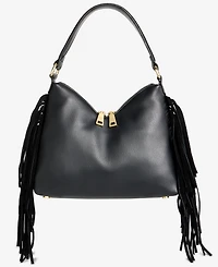 I.n.c. International Concepts Tayviss Fringe Shoulder Bag, Exclusively at Macy's
