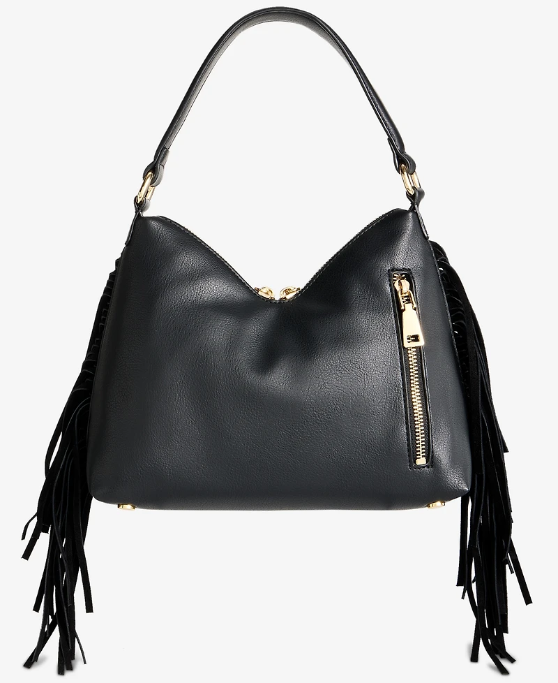 I.n.c. International Concepts Tayviss Fringe Shoulder Bag, Exclusively at Macy's