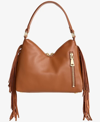 I.n.c. International Concepts Tayviss Fringe Shoulder Bag, Exclusively at Macy's