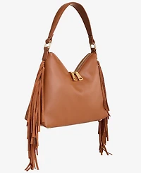 I.n.c. International Concepts Tayviss Fringe Shoulder Bag, Exclusively at Macy's
