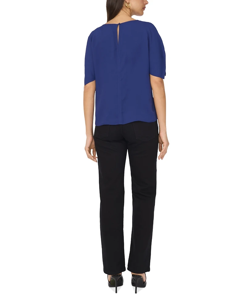Vince Camuto Women's Front-Slit Dolman-Sleeve Blouse