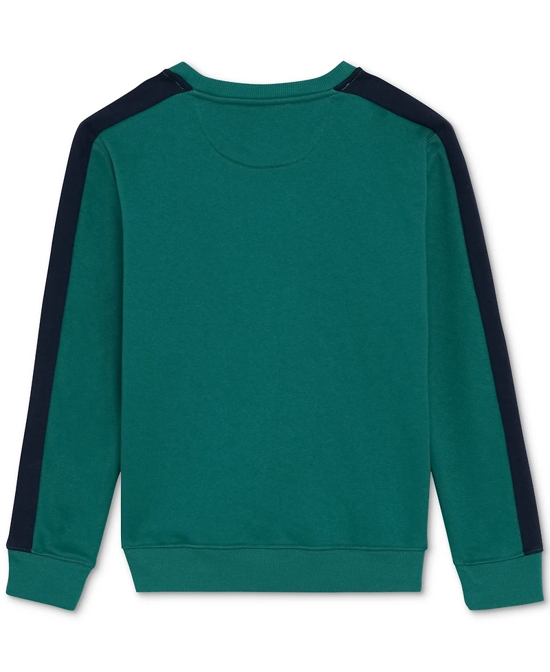 Champion Big Boys Colorblocked Crewneck Sweatshirt