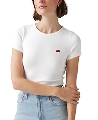 Levi's Women's Hayes Slim-Fit Short-Sleeve Crewneck T-Shirt