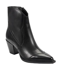 Marc Fisher Ltd Women's Giulie Western Block Heel Booties
