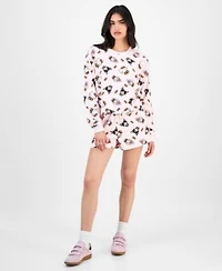 Love Tribe Juniors Spooky Cuties Shorts Shirt