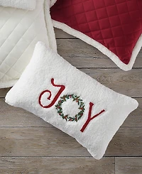 J Queen New York Joy Pillow Boudoir Decorative Pillow, 13" x 21"