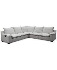Borsi 5-Pc. Sectional with 2 Power Recliners