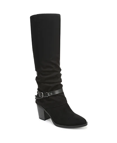 Blowfish Malibu Women's Carey Zip Block Heel Tall Boots