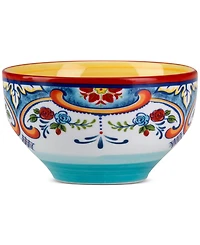 Euro Ceramica Zanzibar Cereal Bowls, Set of 4