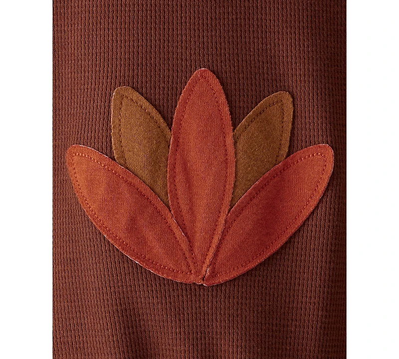 Carter's Baby Turkey Hooded Thermal Jumpsuit