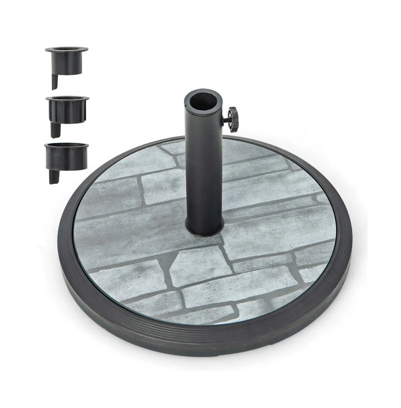 35lbs Umbrella Base with Built-in Cement