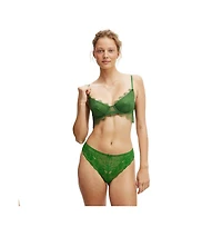Cotton On Women's Eyelash Lace Underwire Bra