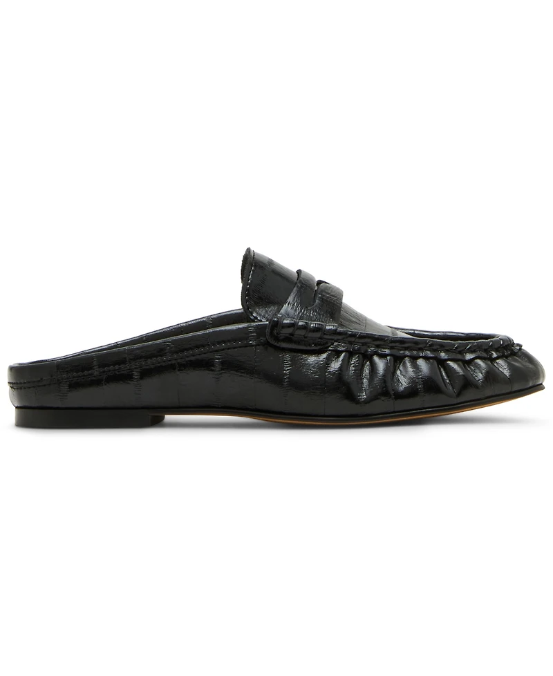 Steve Madden Women's Rafe Tailored Slip-On Loafer Mules