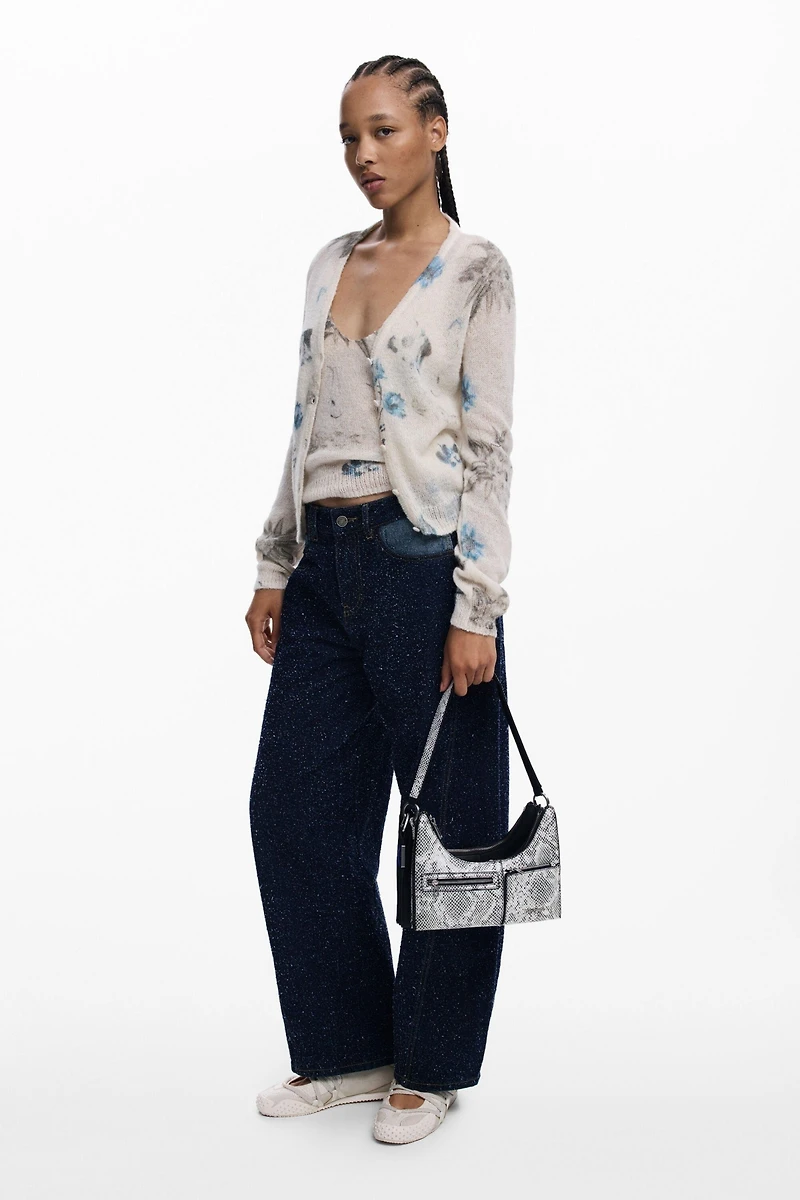 Desigual Women's Small detachable two-tone bag