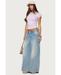 Edikted Women's Tay Short Sleeve Top