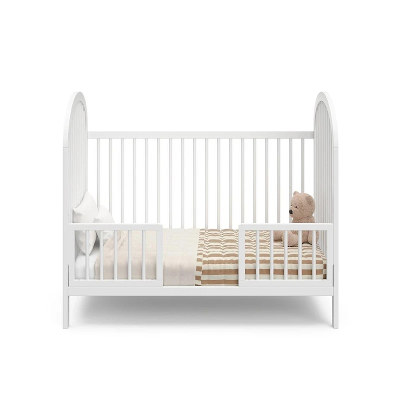 Graco Olivia 3-in-1 Convertible Crib (White) –Gold Certified