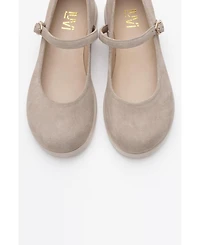 Anisa Leather Strap Flat (Women)