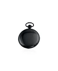 Bling Jewelry Open Face Two Tone Daddy Father Gift Word Dad Pocket Watch Gold Silver Plated Finish With Long Chain