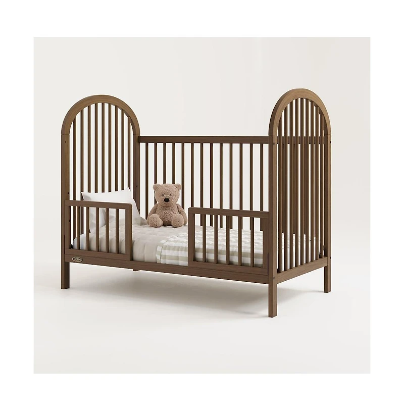 Graco Olivia 3-in-1 Convertible Crib (Hazelnut) – Greenguard Gold Certified