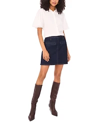 Vince Camuto Women's Flutter-Sleeve Blouse