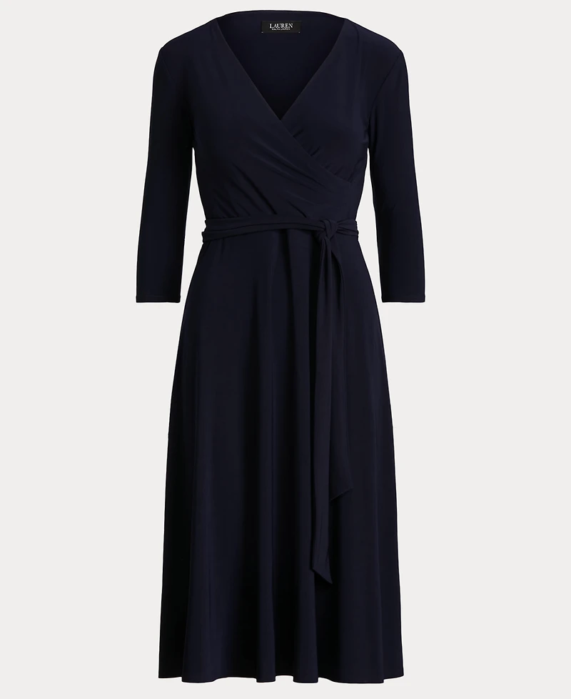 Lauren Ralph Surplice Jersey Dress