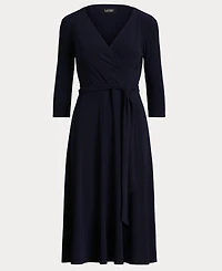 Lauren Ralph Surplice Jersey Dress