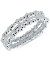 Nine West 3-Pc. Set Beaded Stretch Bracelets