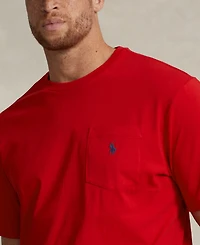 Polo Ralph Lauren Men's Big & Tall Crew-Neck Pocket T-Shirt