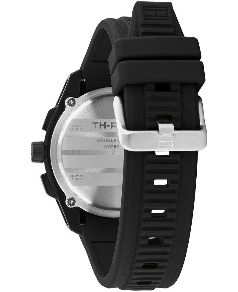 Tommy Hilfiger Men's Chronograph Silicone Strap Watch