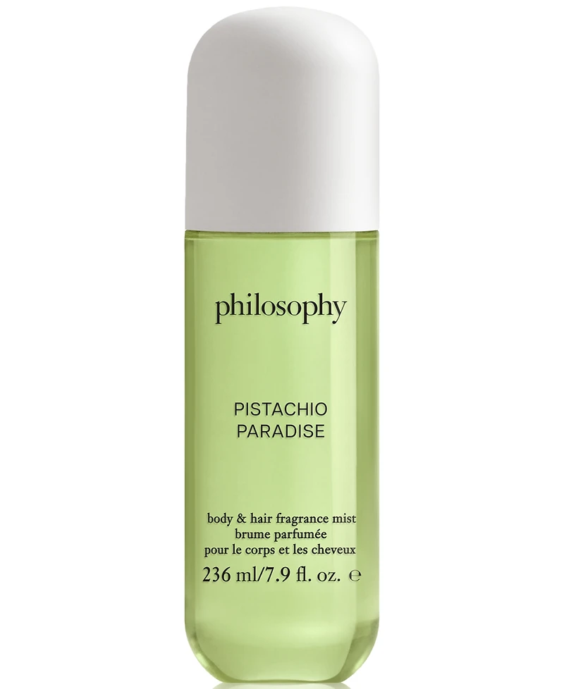 philosophy Pistachio Paradise Body & Hair Fragrance Mist, 7.9 oz.