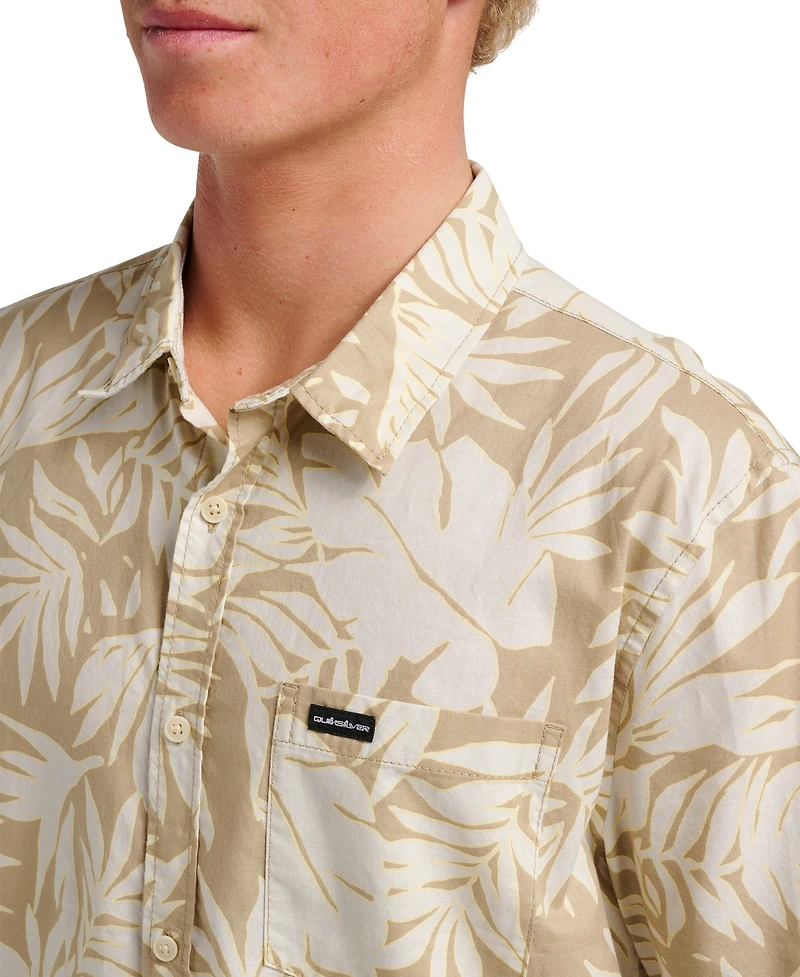Quiksilver Men's Palm Trip Classic Short Sleeve Shirt