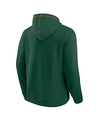 Fanatics Men's Green Miami Hurricanes Toppler Fleece Pullover Hoodie