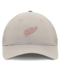 Fanatics Women's Tan Detroit Red Wings Authentic Pro Road Trucker Adjustable Hat