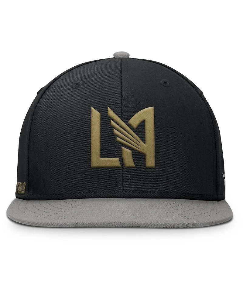 Fanatics Men's Black Lafc Sitter Snapback Hat