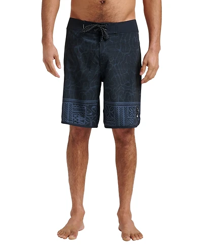 Quiksilver Men's Surfsilk Hi Tribal Scallop Boardshorts