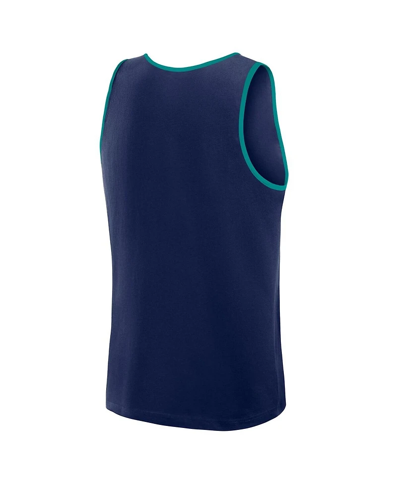 Logo Athletic Men's Navy Seattle Mariners Unmatched Success Tank Top